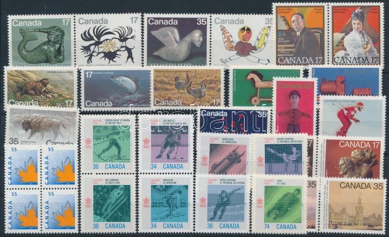 1979-1988 21 stamps, 1979-1988 21 klf bélyeg