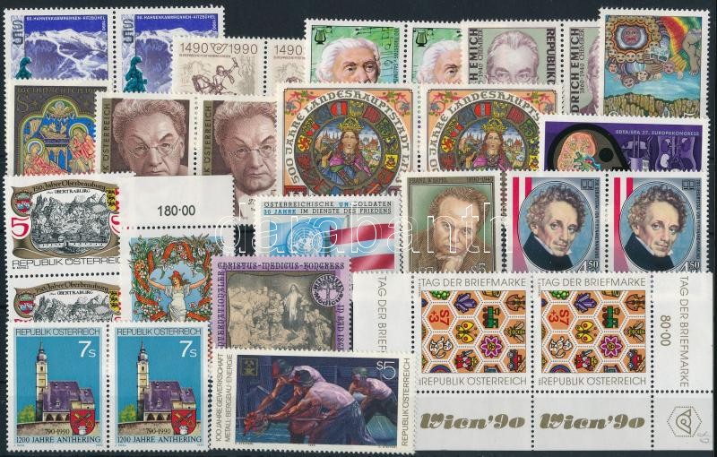 18 diff stamps with pairs, 18 klf bélyeg, köztük több pár
