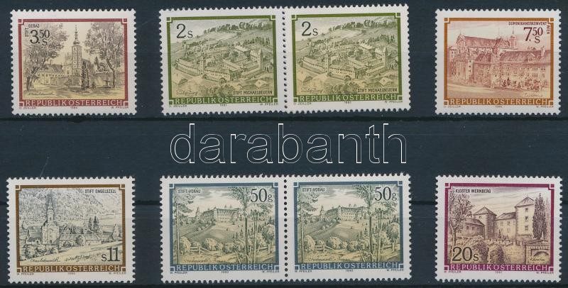 1984-1991 2 pair + 4 stamp, 1984-1991 2 klf pár + 4 önálló érték
