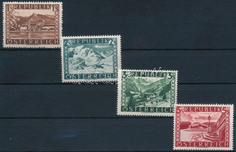 Landscapes closing stamps, Tájak sor záróértékei