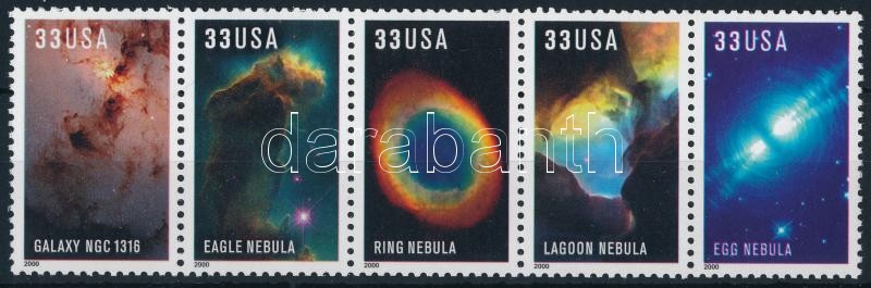 Edwin P. Hubble Asztronómus sor ötöscsíkban, Edwin P. Hubble Astronomer set stripe of 5
