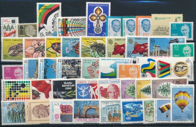 1983-1985 11 sets + 11 stamps, 1983-1985 11 klf sor + 11 klf önálló érték