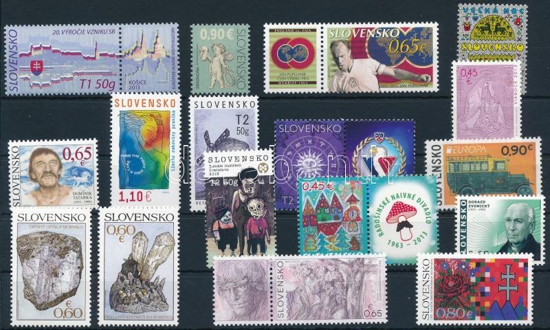 17 klf bélyeg, 17 stamps