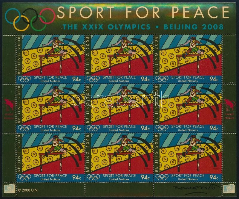 Olympics mini sheet set, Olimpia kisívsor