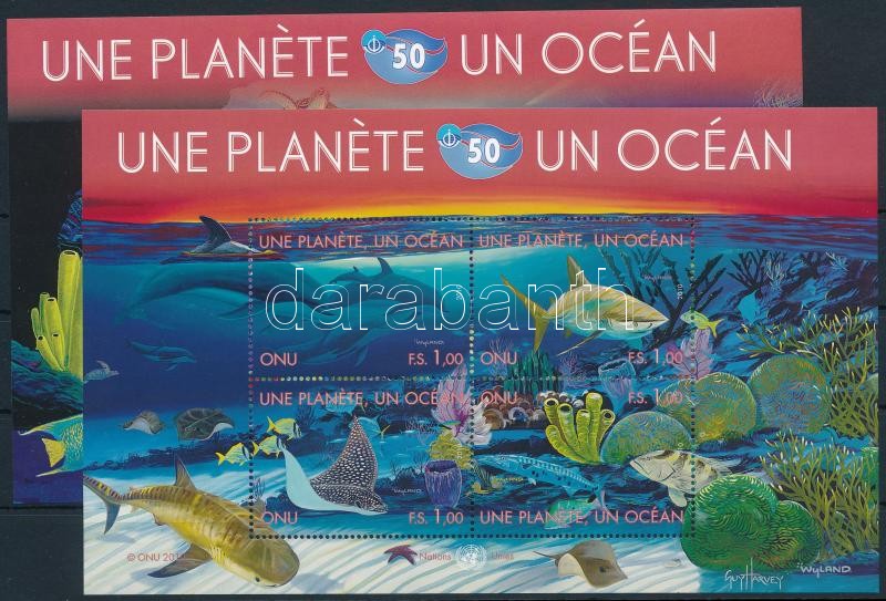 A planet, an ocean blockset, Egy bolygó egy óceán blokksor