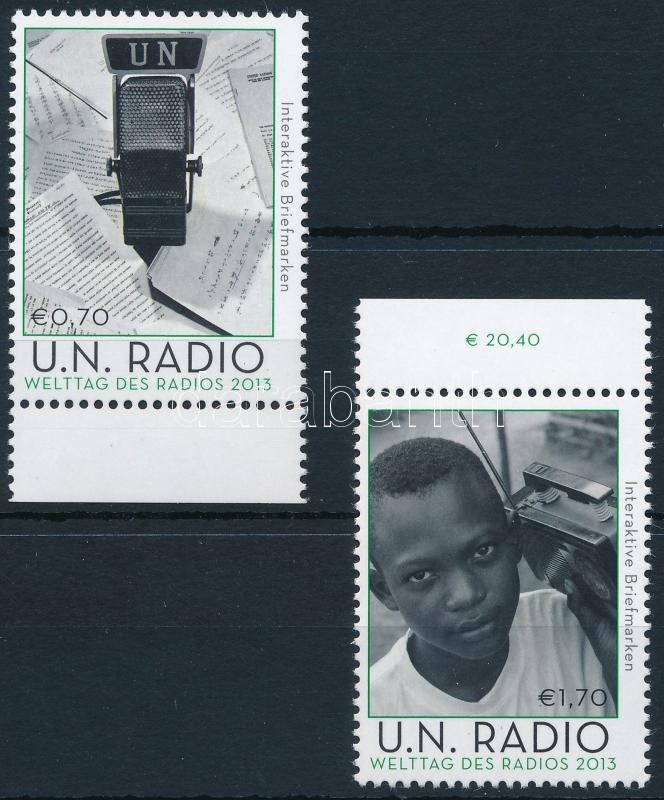 World Radio Day margin set, Rádió világnapja ívszéli sor