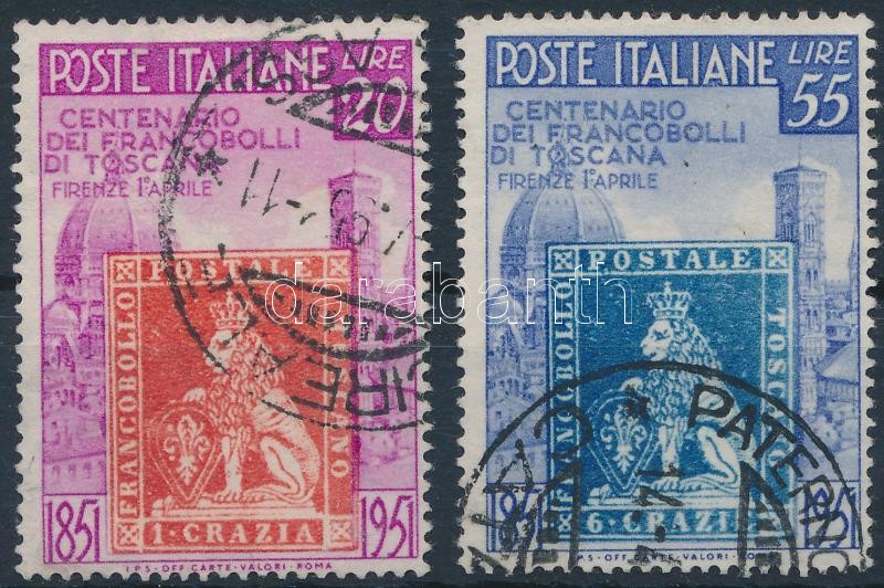 100 éves a toszkán bélyeg, Tuscan stamp centenary