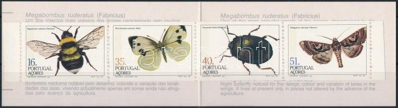 Insect stampbooklet, Rovarok bélyegfüzet