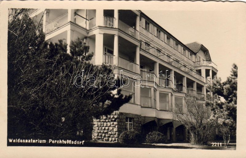 Perchtoldsdorf Waldsanatorium, Perchtoldsdorf sanatorium