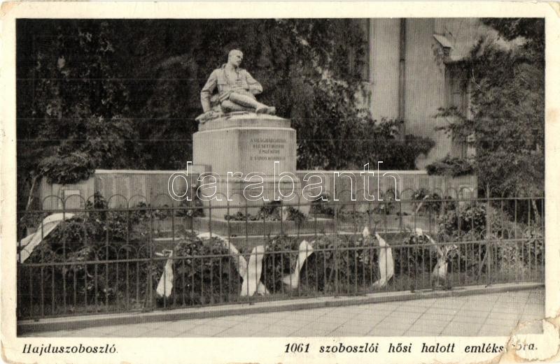 Hajdúszoboszló, 1061 szoboszlói hősi halott emlékszobra