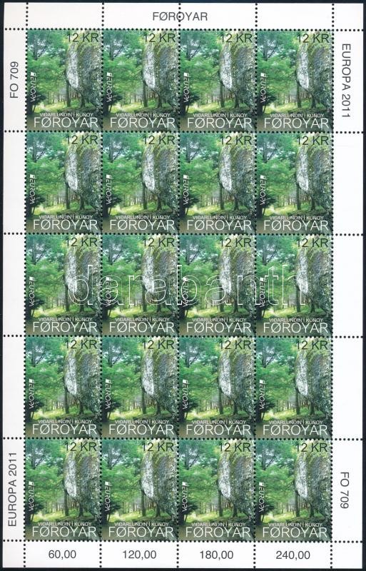 Europa CEPT Erdők kisívsor, Europa CEPT Forest mini sheet set