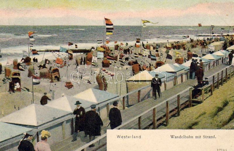 Westerland beach, Westerland strand