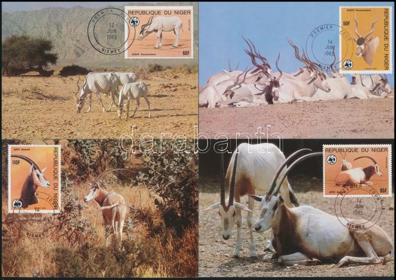WWF Antelope set 4 CM, WWF: Antilop sor 4 CM-en