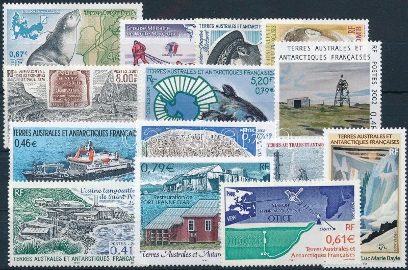2000-2003 14 stamps, 2000-2003 14 klf önálló érték