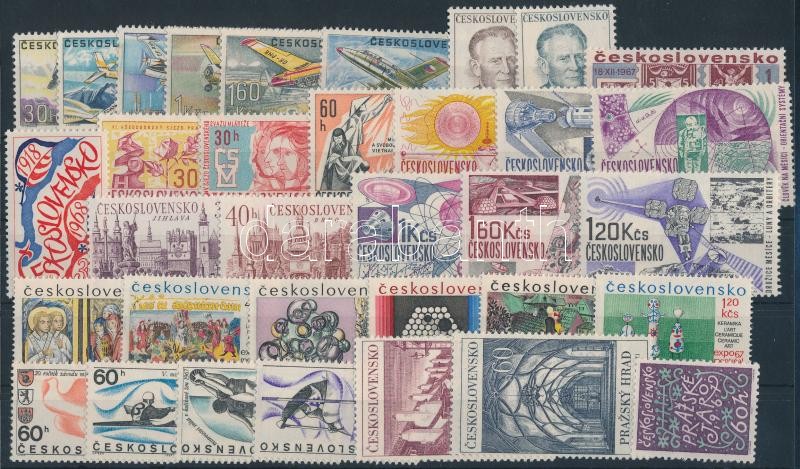 1967-1968 6 set + 8 stamps, 1967-1968 6 klf sor + 8 klf önálló érték