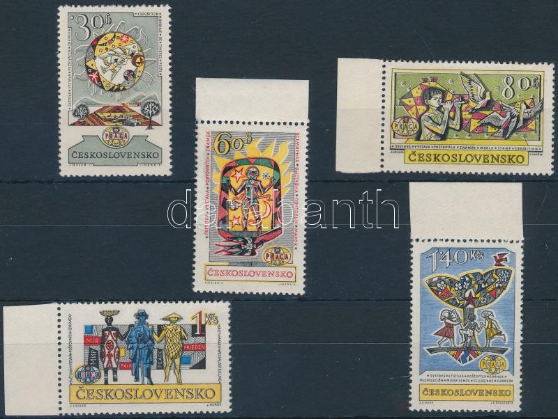 Bélyegkiállítás ívszéli sor, Stamp Exhibition set