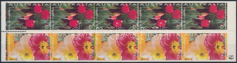 Greeting stamps stamp-booklet, Üdvözlőbélyeg bélyegfüzet