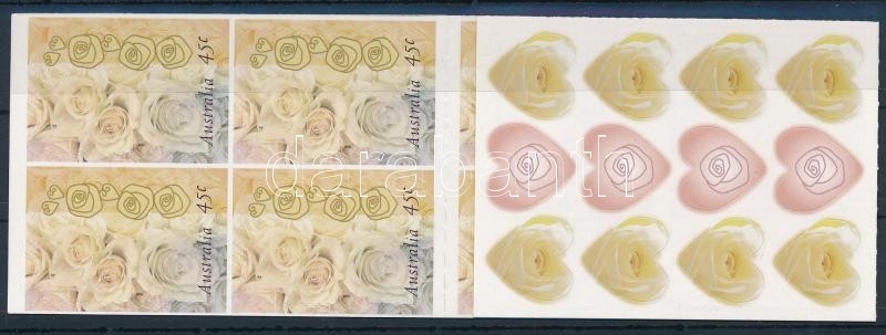 Valentin nap öntapadós bélyegfüzet, Valentine's Day self-adhesive stamp-booklet