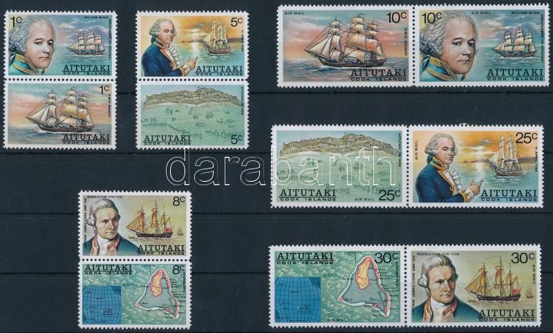Aitutaki felfedezése, Bligh kapitány sor párokban, Aitutaki felfedezése, Captain Bligh pairs