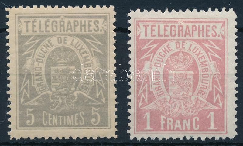 Távirat bélyegek, Telegramm 2 stamp