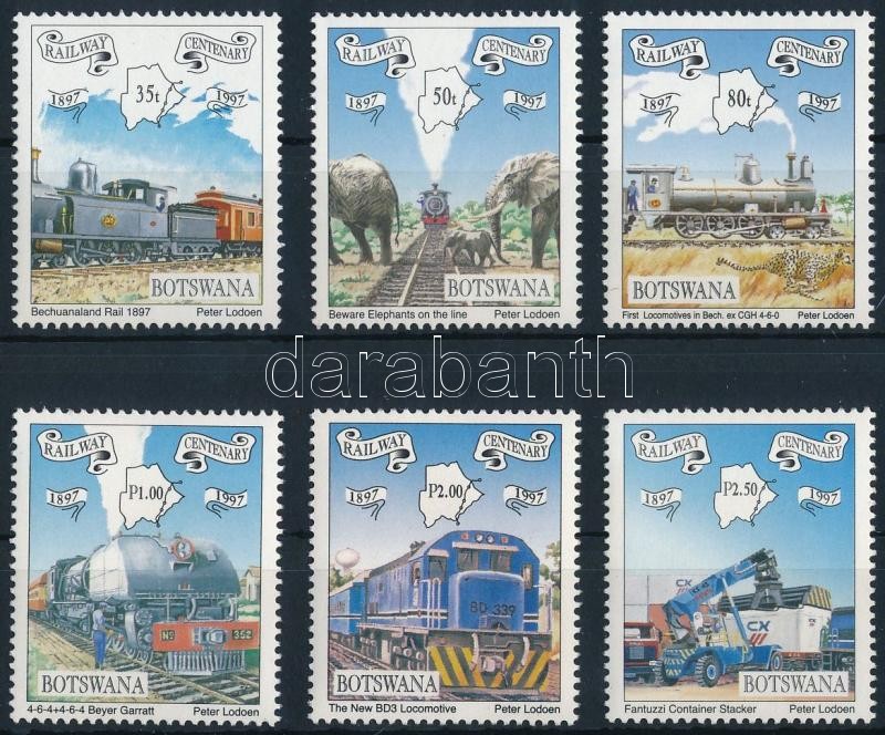 100 éves a botswanai vasút sor, Centenary of Railway in Botswana set