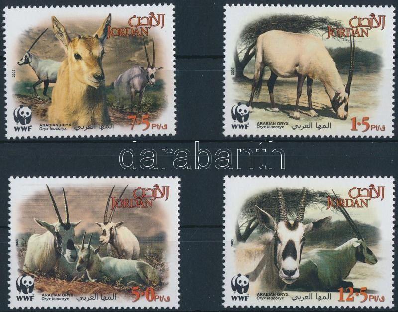 WWF: Arabian oryx set, WWF: Arab bejza sor