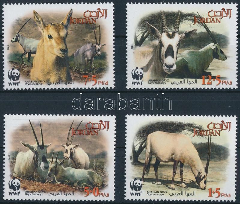 WWF: Arabian oryx set, WWF: Arab bejza sor