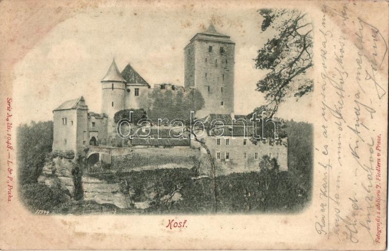 Kost hrad / castle, Emb.