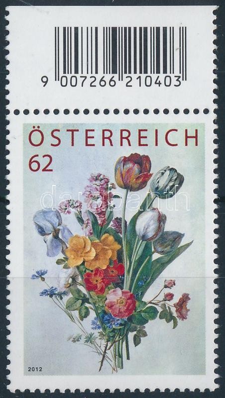 Virág ívszéli bélyeg, Flower margin stamp