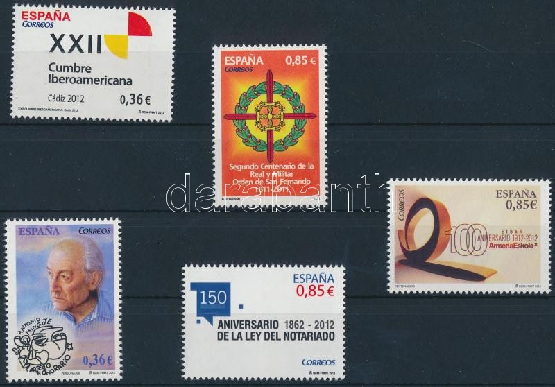 5 stamps, 5 klf bélyeg