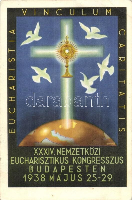 1938 Budapest Xxxiv Nemzetkozi Eucharisztikus Kongresszus 34th Darabanth Auctions Co Ltd