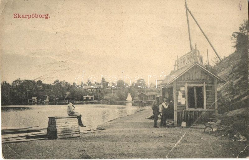 Vaxholm, Skarpöborg brygga / ferry station