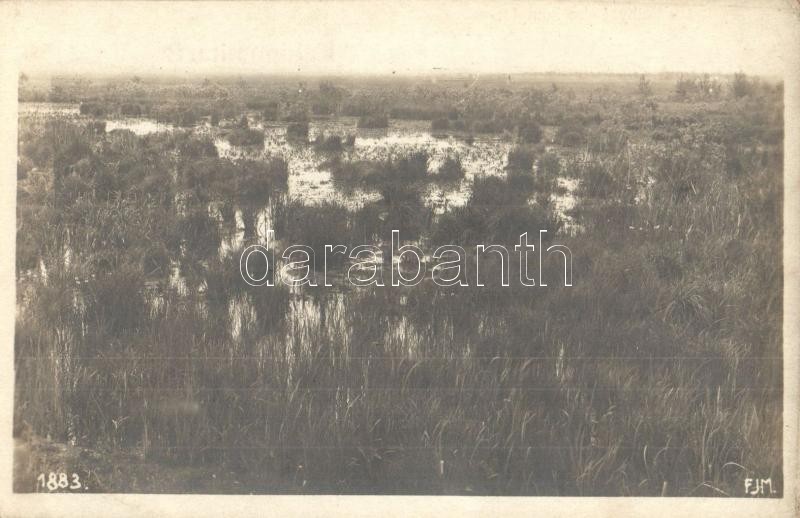 1916 Wolhynische Sümpfe / WWI K.u.k. military, Volhynian marshes, 1916 A volinyi mocsarak