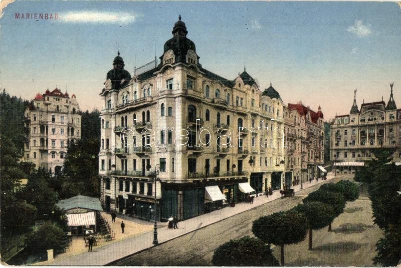 Marianske Lazne, Marienbad; street view