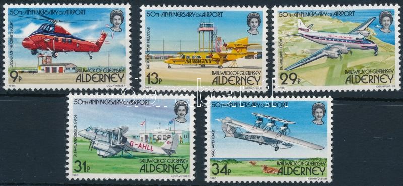 50th anniversary of the Alderney Airport set, 50 éves Alderney repülőtere sor