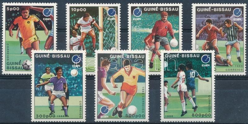 Labdarúgó EB, esseni bélyegvásár sor, European Football Championship, stamp exhibition in Essen set