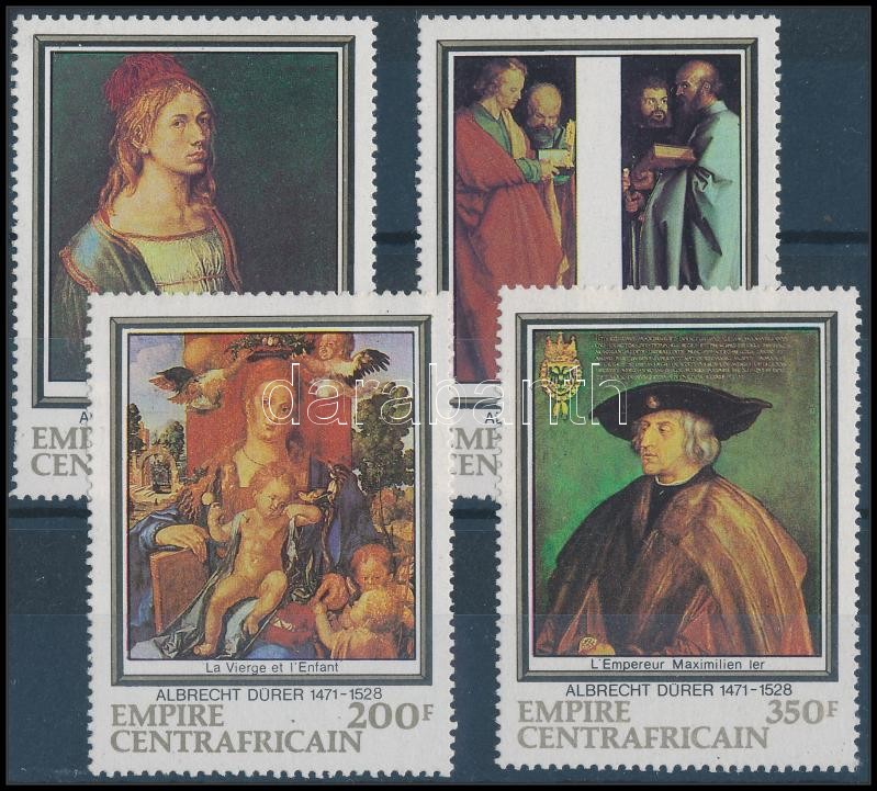 450th anniversary of Albrecht Dürer's death set, 450 éve halt meg Albrecht Dürer sor