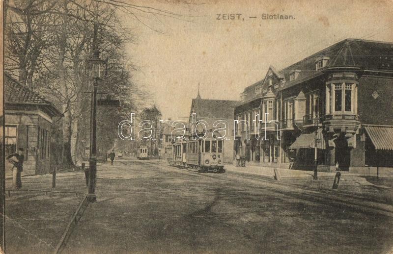 Zeist, Slotlaan / street view with trams (EB) | Darabanth Kft.