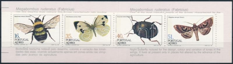 Insects stamp booklet, Rovarok bélyegfüzet