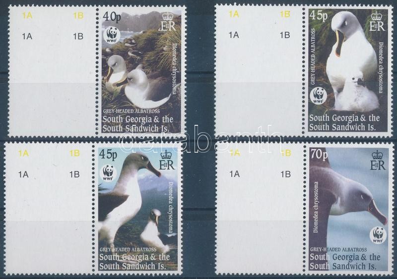 WWF: Albatross coupon set, WWF: Albatrosz szelvényes sor
