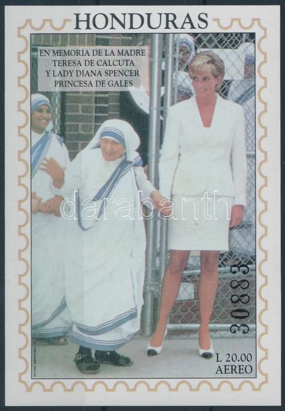 Princess Diana's death anniversary block, Diana hercegnő halálának évfordulója blokk
