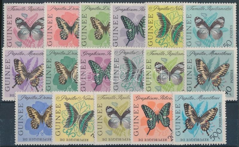 Definitive: Butterflies set, Forgalmi: Lepkék sor