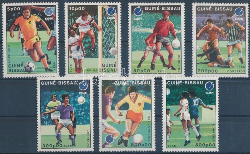 European Football Championship, stamp exhibition in Essen set, Labdarúgó EB, esseni bélyegvásár sor