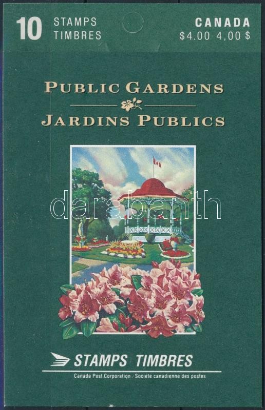 Botanic Garden stamp-booklet, Botanikus kert bélyegfüzet