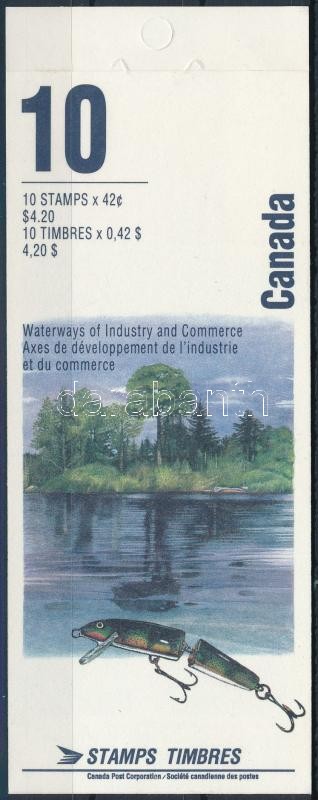 Vízi utak bélyegfüzet, Waterways stamp booklet