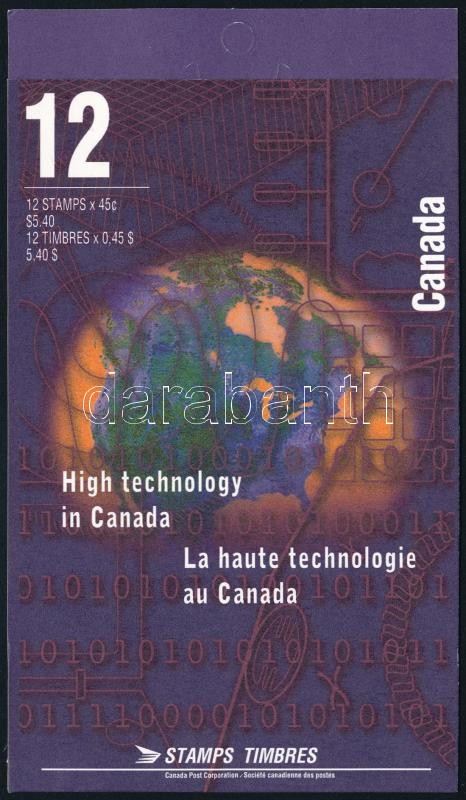 Hi-tec stamp booklet, Hi-tec bélyegfüzet