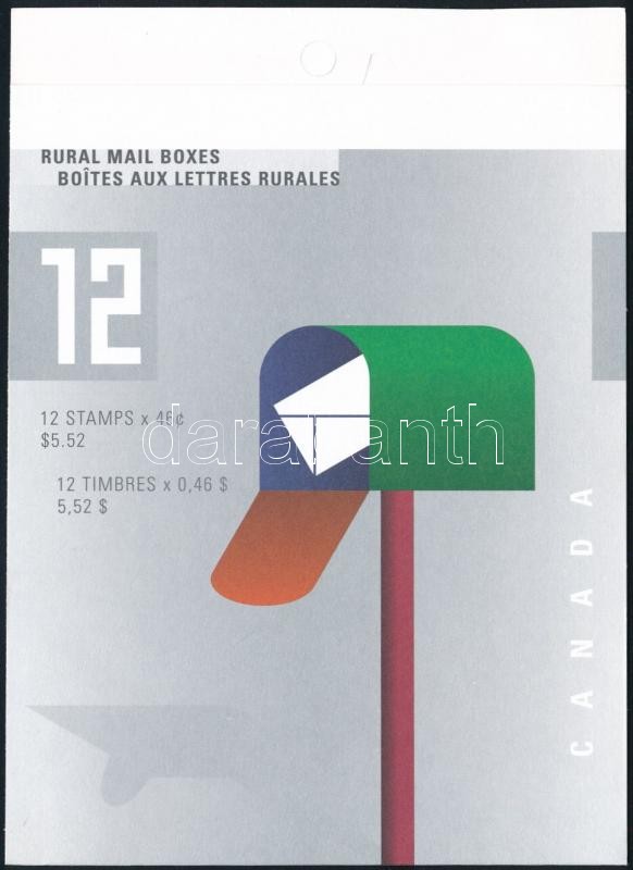 Rural correspondence stamp booklet, Vidéki levelezés bélyegfüzet