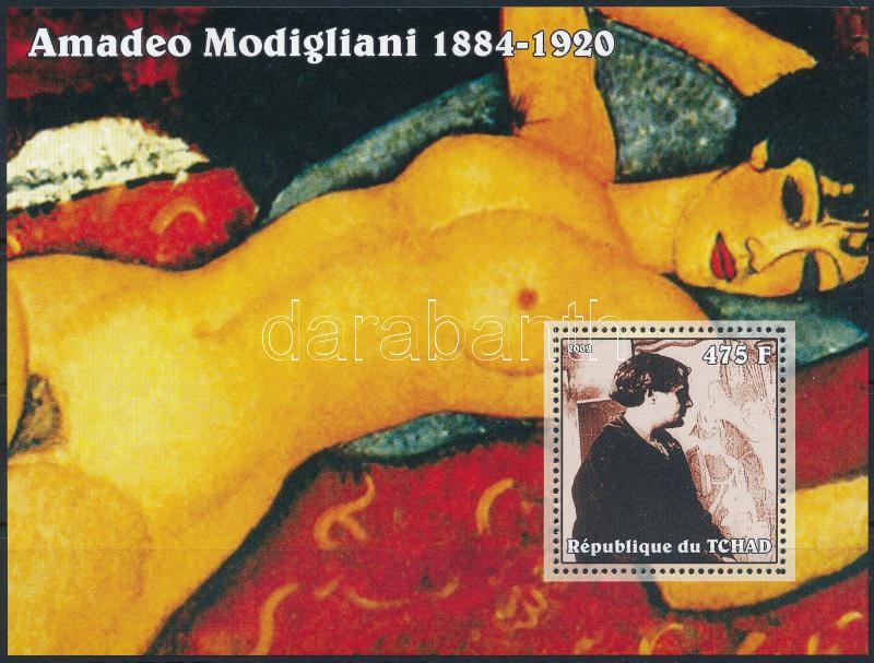 Modigliani: Festmény blokk, Modigliani paintings block