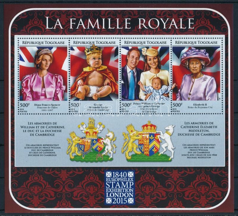 Nemzetközi bélyegkiállítás, London kisív, International Stamp Exhibition, London mini sheet
