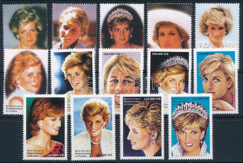 Diana hercegnő halálának első évfordulója sor, First anniversary of Princess Diana's death set